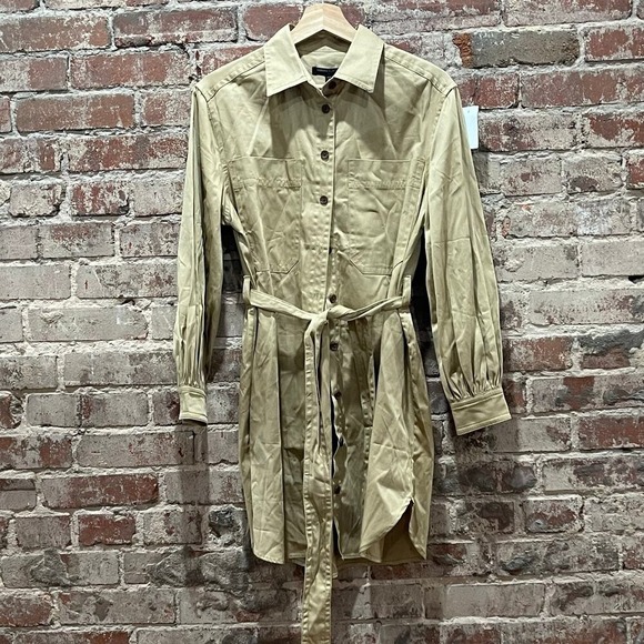 Banana Republic Dresses & Skirts - SPRING SALE! NEW Banana Republic Belted Safari Shirtdress Size Small Petite